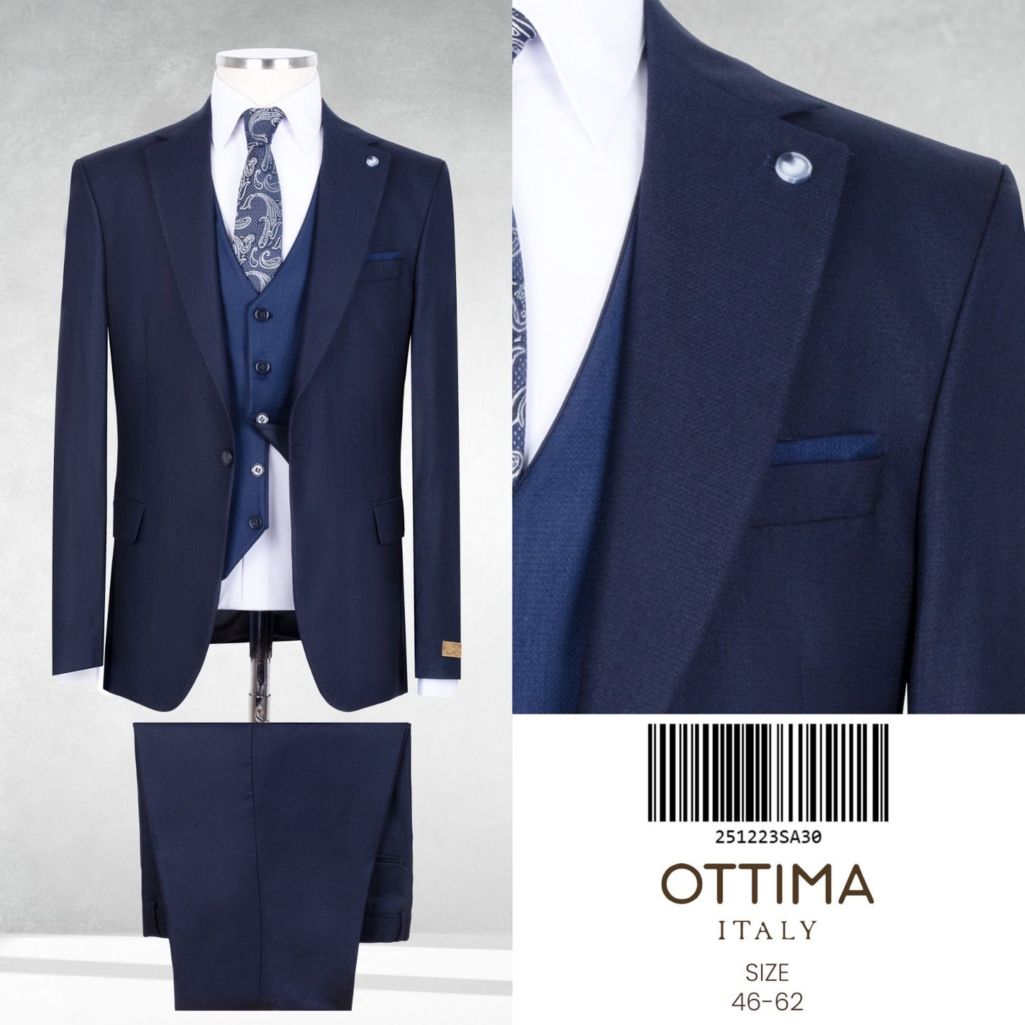 Ottima Three Piece Suits