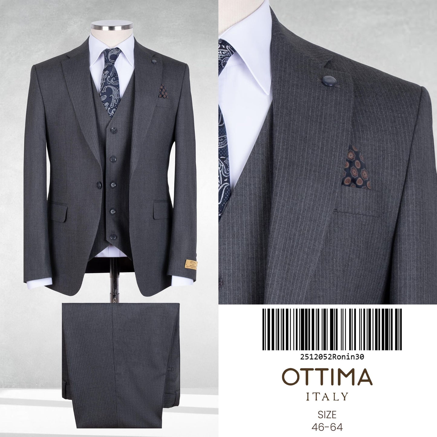 Ottima Three Piece Suits