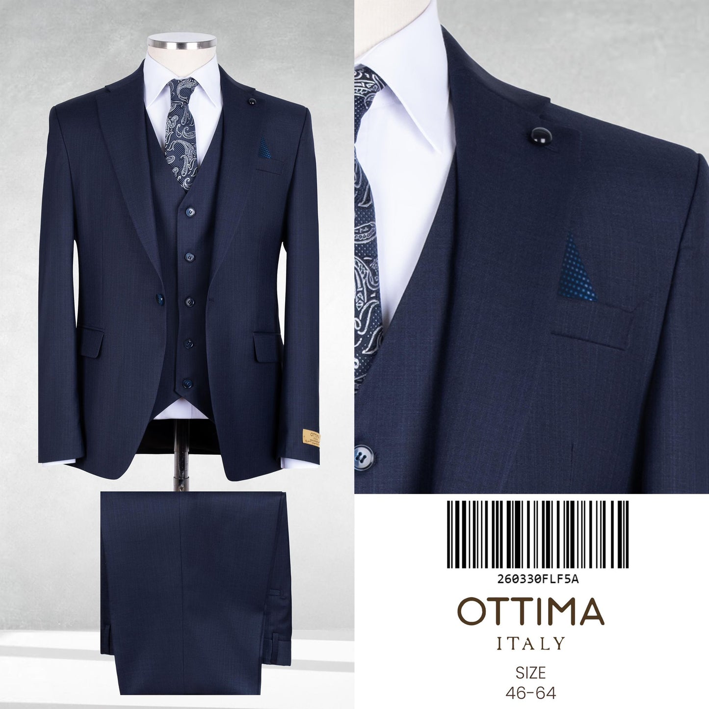 Ottima Three Piece Suits