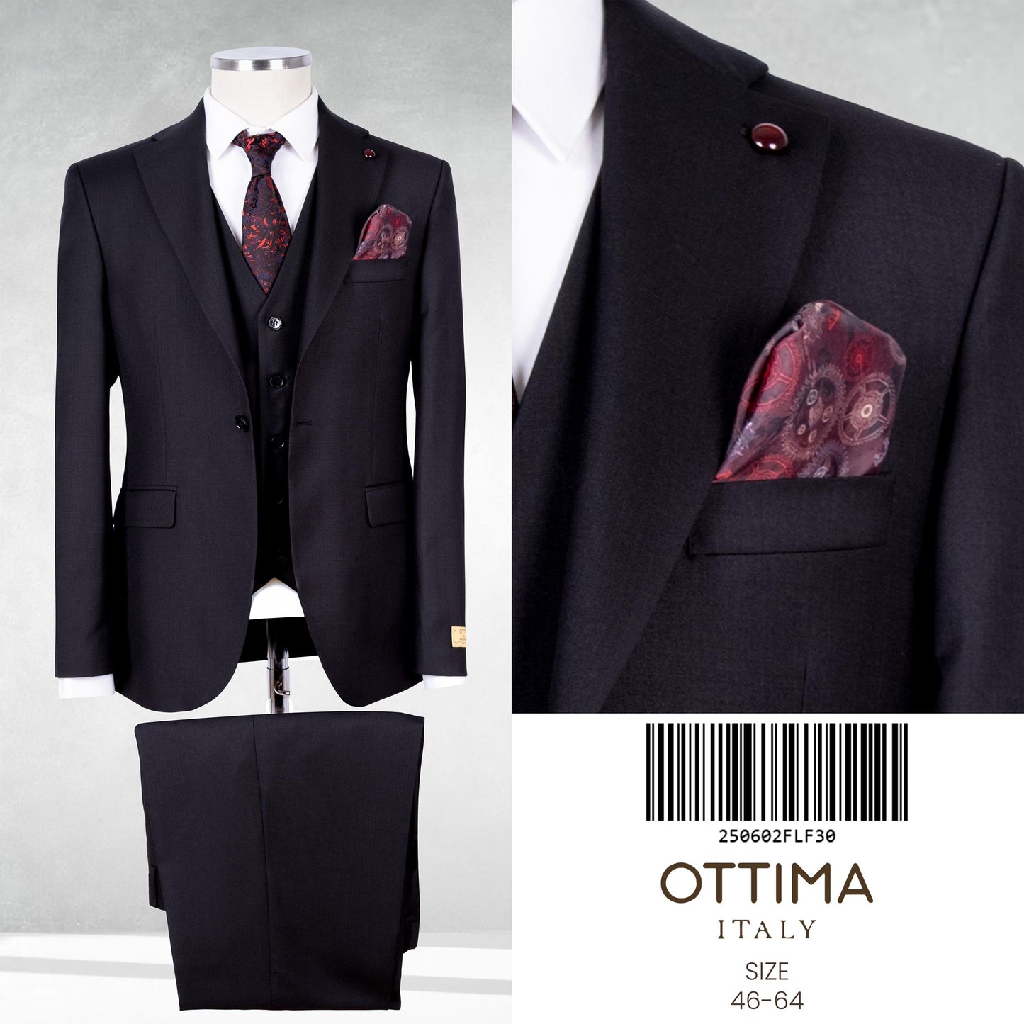 Ottima Three Piece Suits