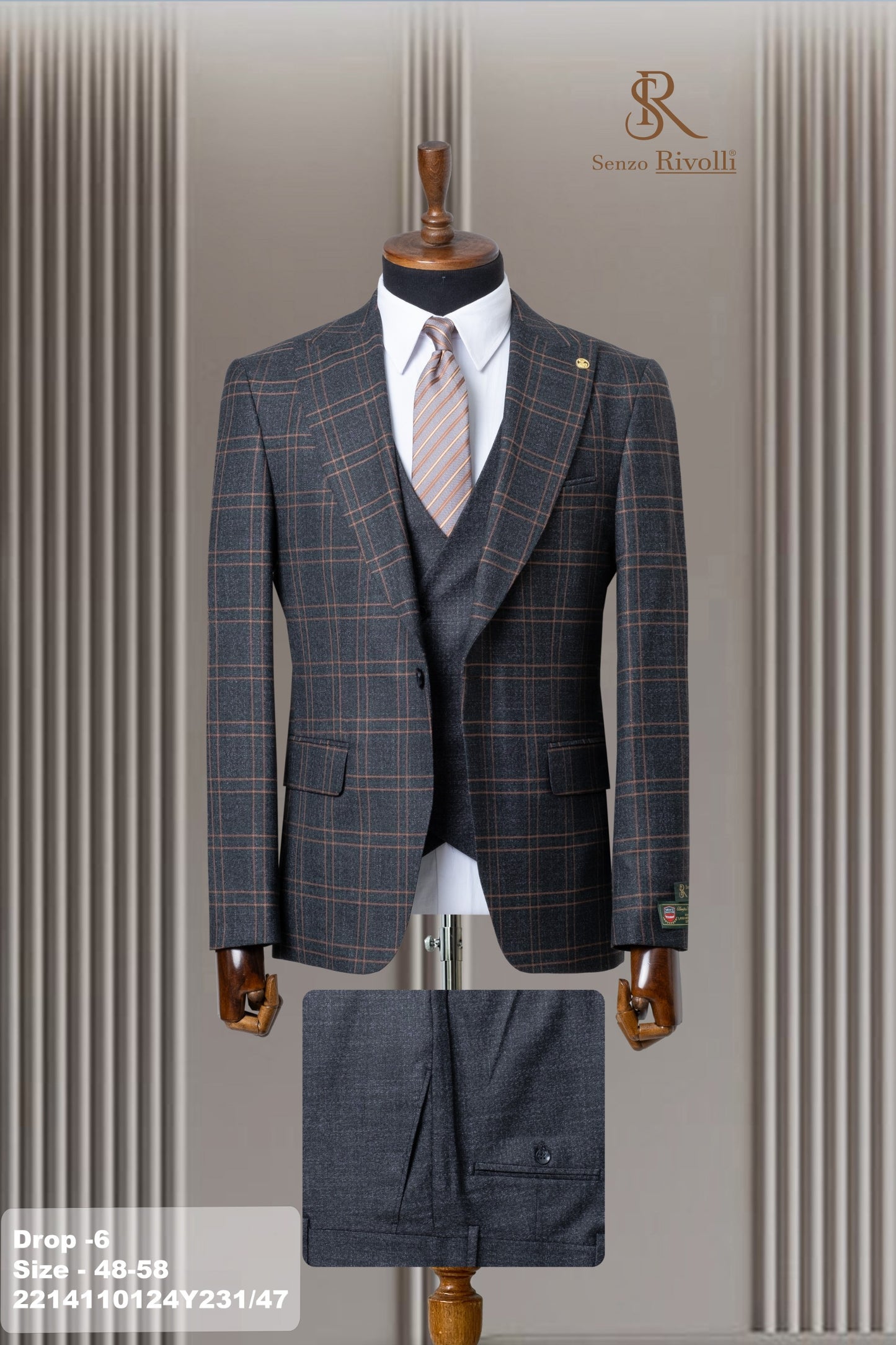 Premium Three-Piece Suit