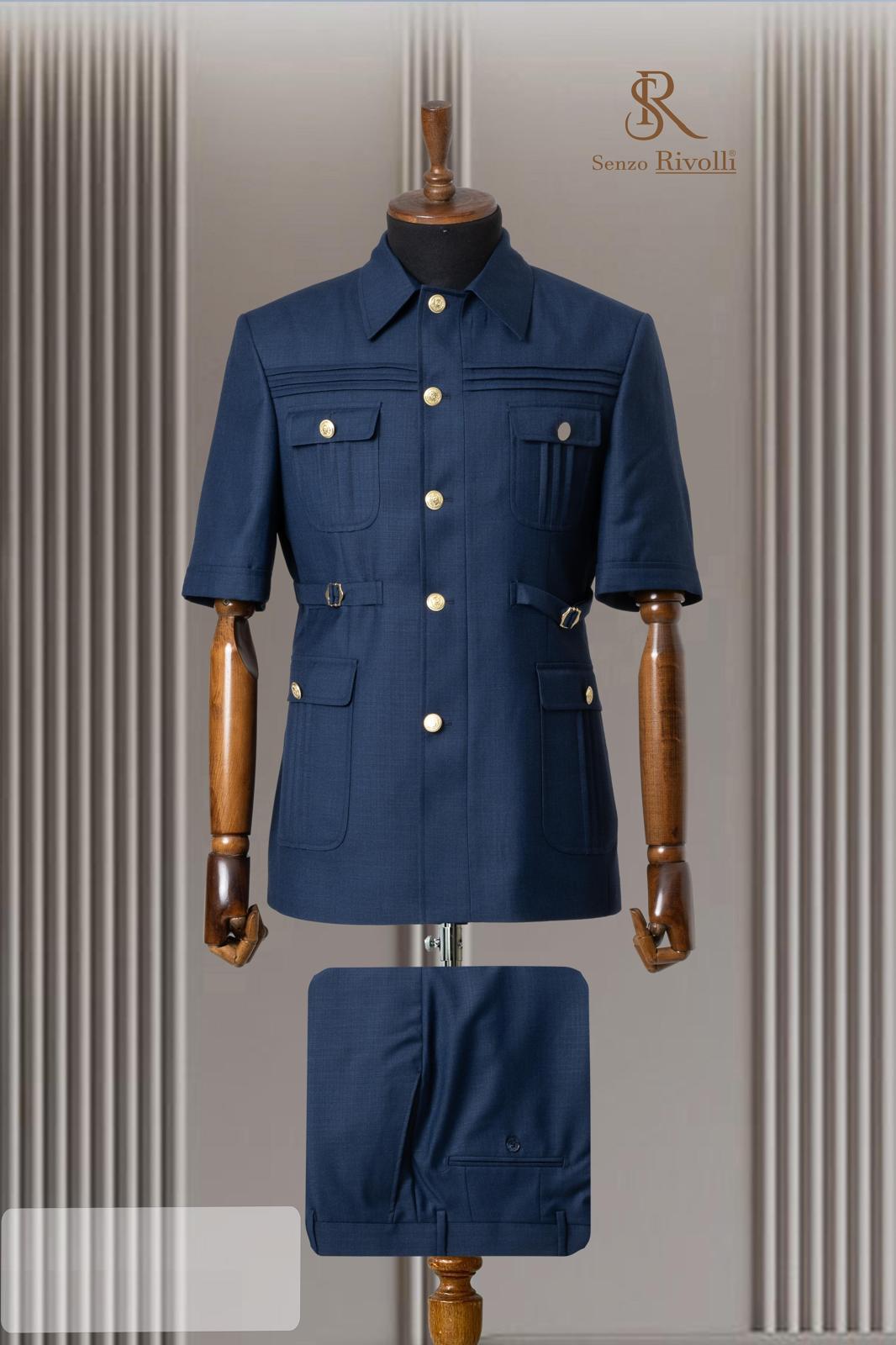 Turkish Short Sleeve Safari Suit