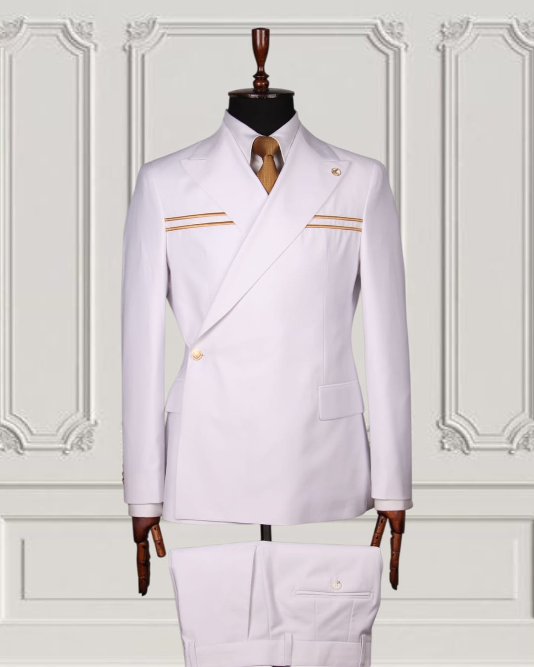 Italian Designer Double Breasted Suit