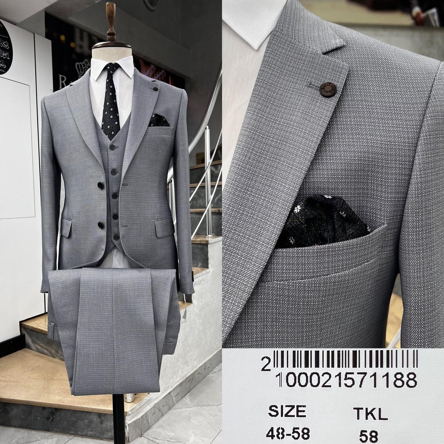 New Premium Turkish Three-Piece Suits