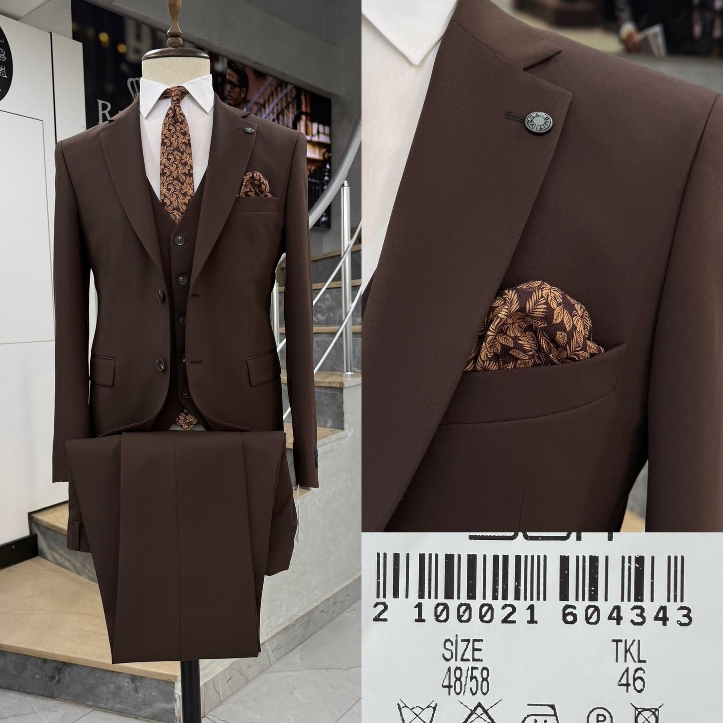 New Premium Turkish Three-Piece Suits