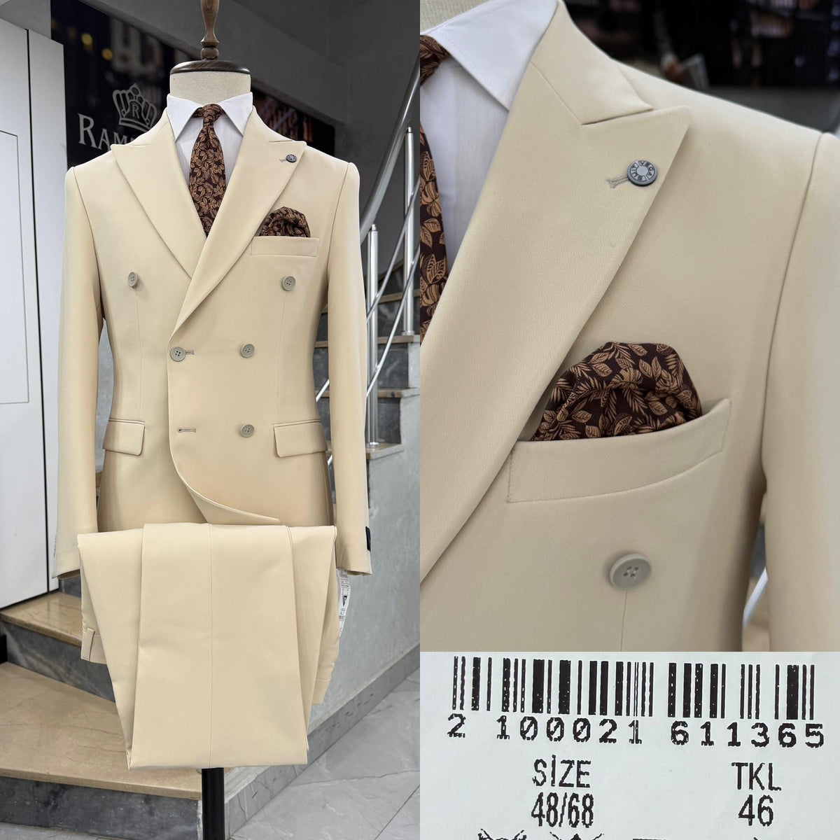 New Premium Turkish Three-Piece Suits