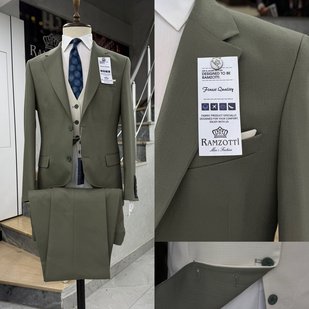 New Premium Turkish Three-Piece Suits