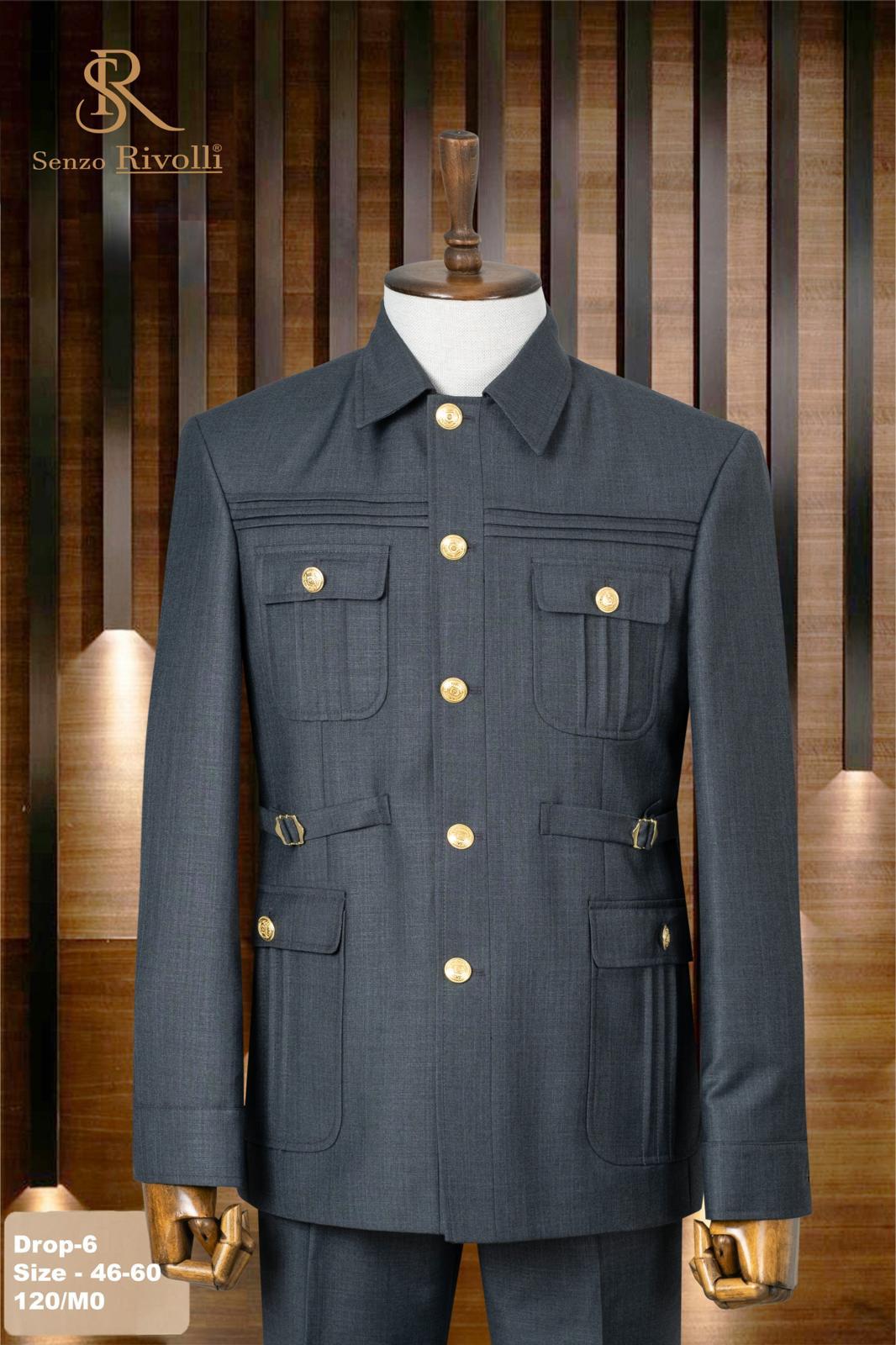 Turkish Long Sleeve Safari Suit