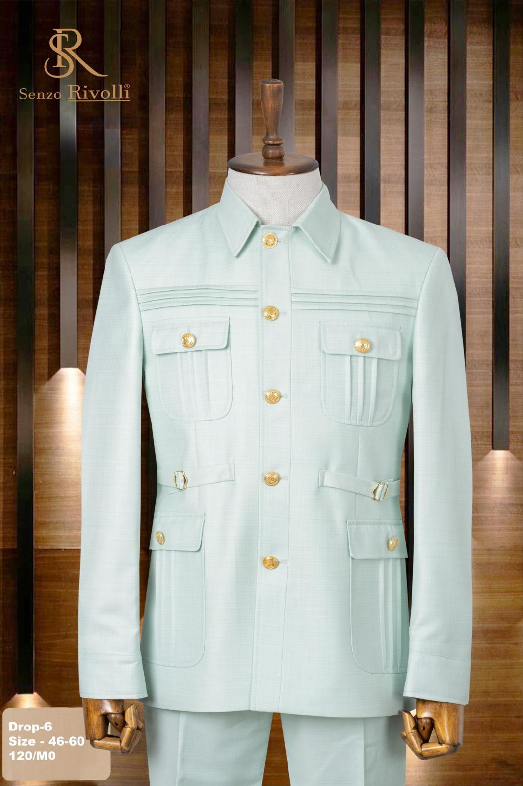Turkish Long Sleeve Safari Suit