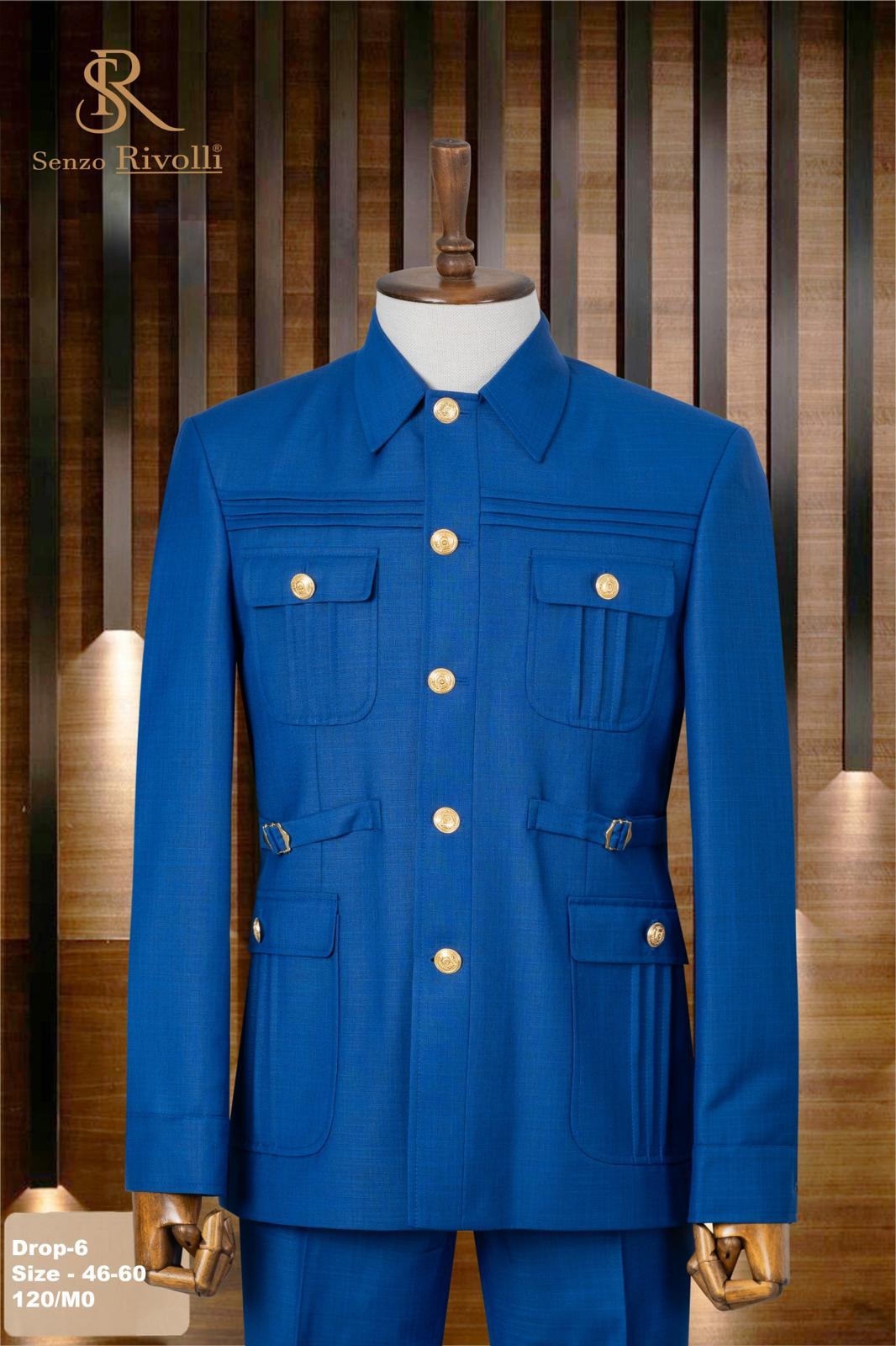 Turkish Long Sleeve Safari Suit