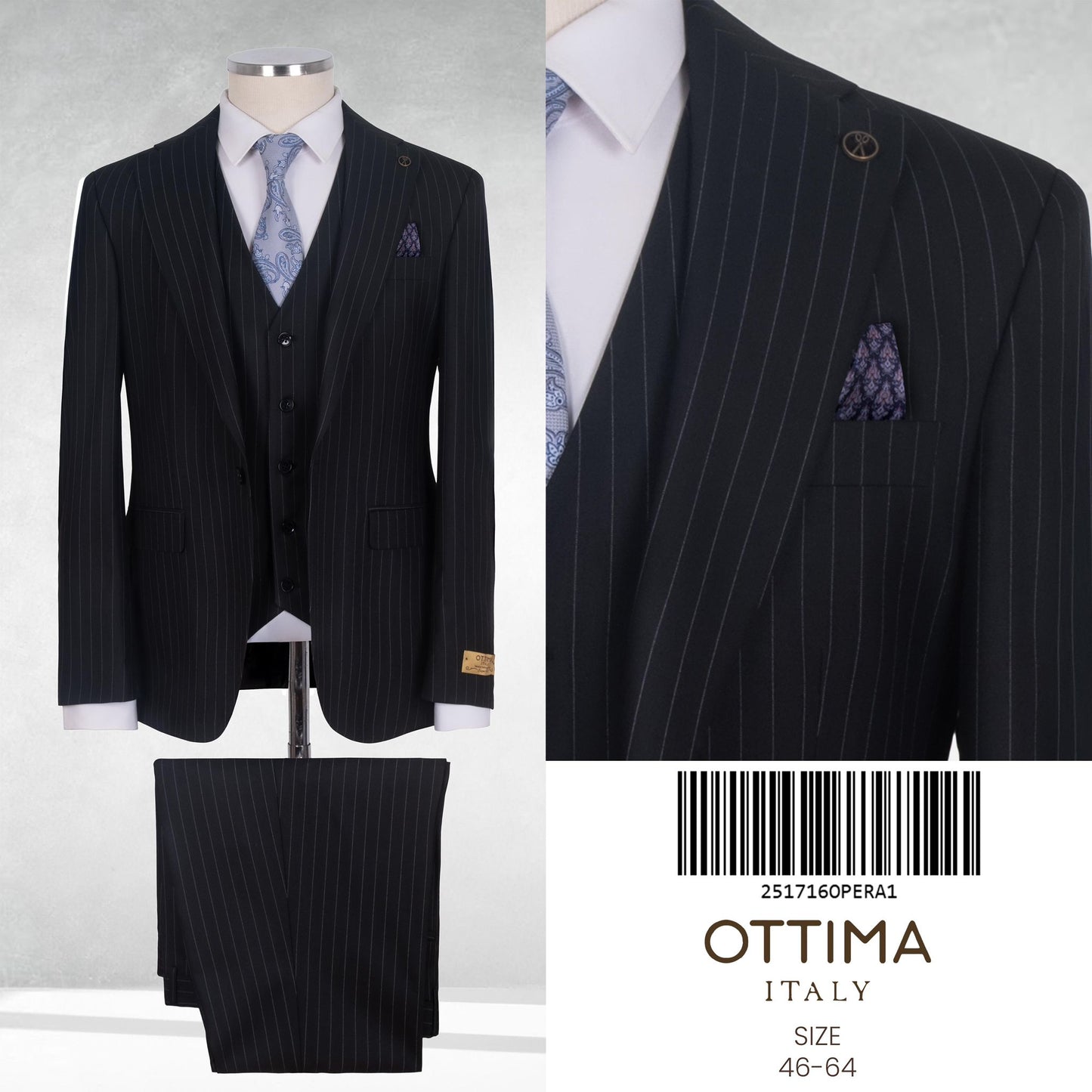 Ottima Three Piece Suits