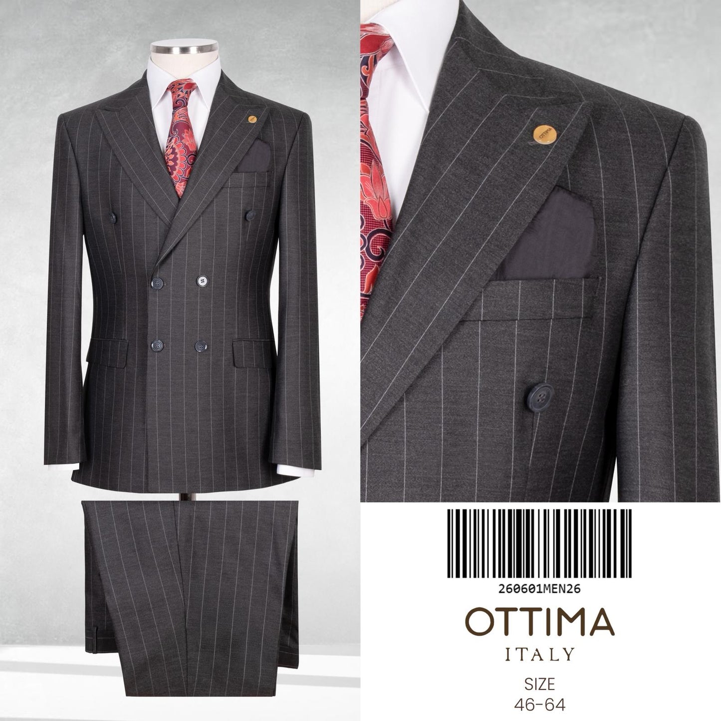 Ottima Double Breasted Suits