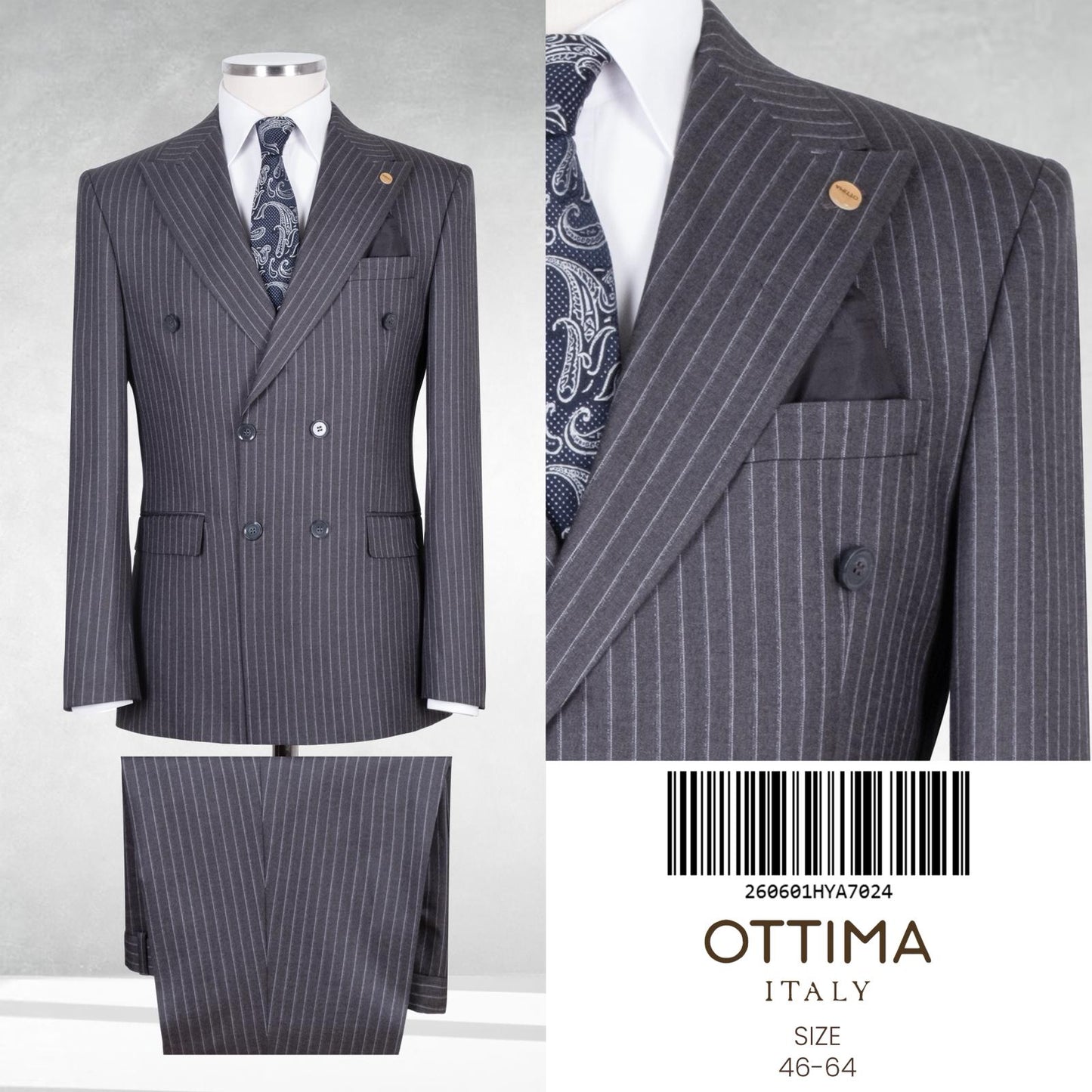 Ottima Double Breasted Suits