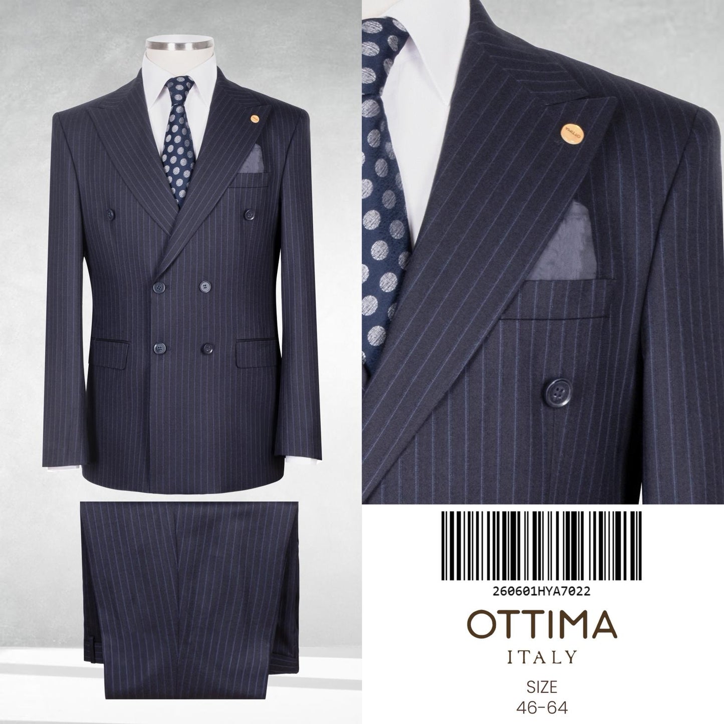 Ottima Double Breasted Suits