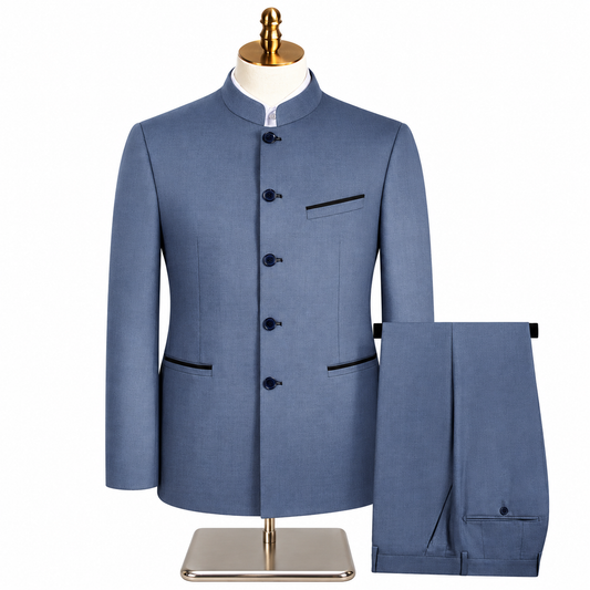 BlackSmart Safari Suits- Light Blue