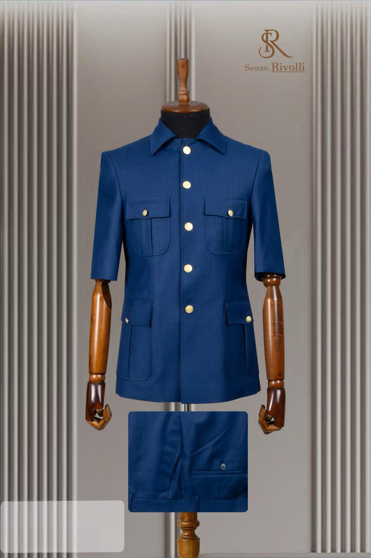 Turkish Short Sleeve Safari Suit
