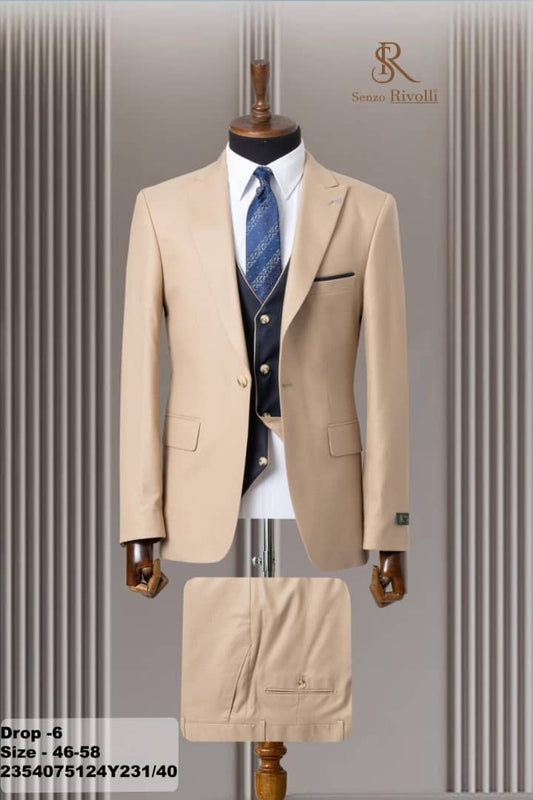 Premium Three-Piece Suit