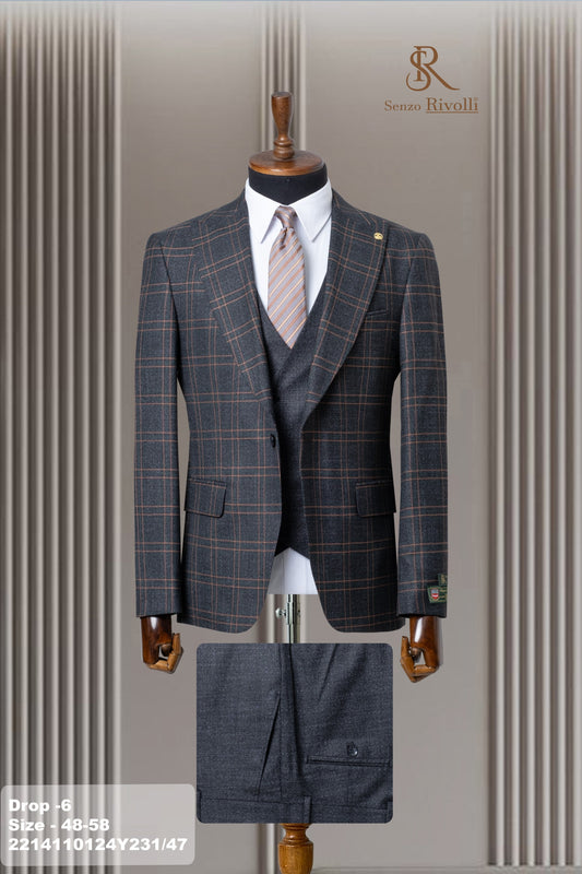 Premium Three-Piece Suit