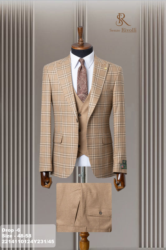 Premium Three-Piece Suit