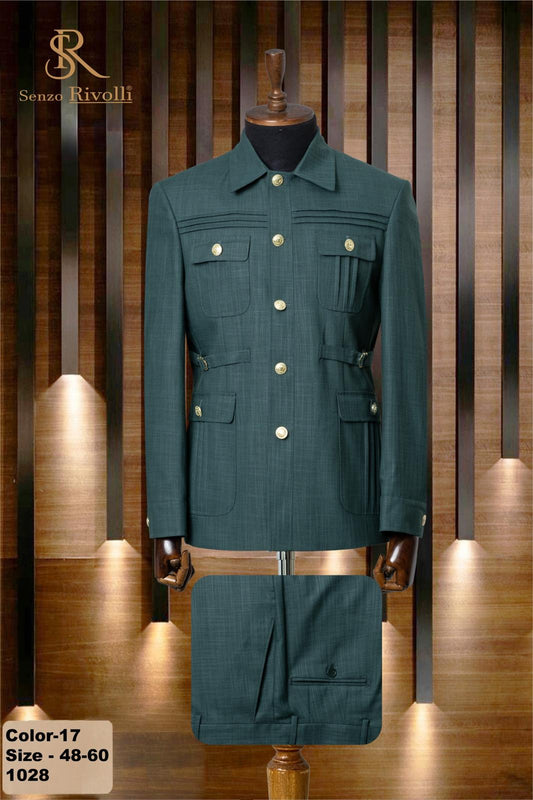 Turkish Long Sleeve Safari Suit