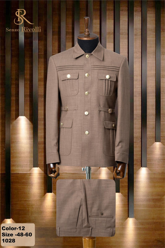Turkish Long Sleeve Safari Suit