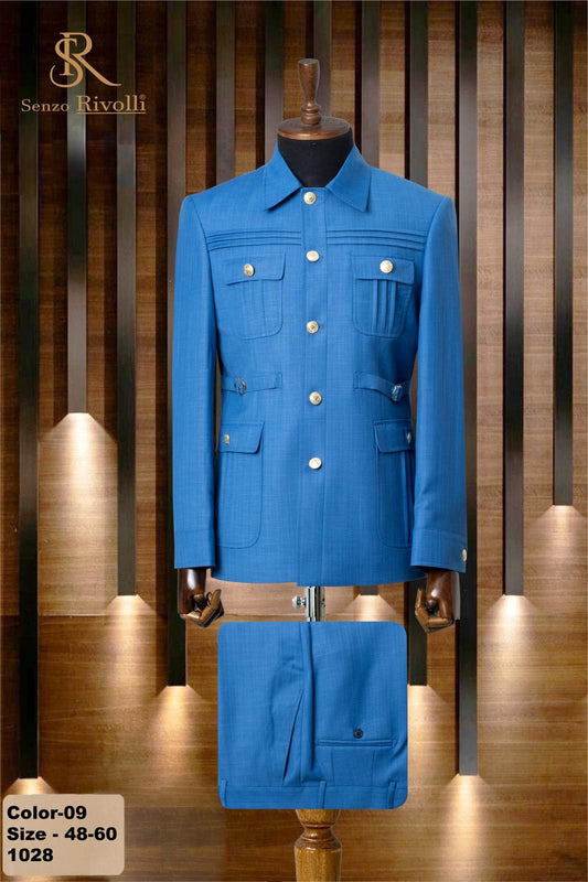 Turkish Long Sleeve Safari Suit