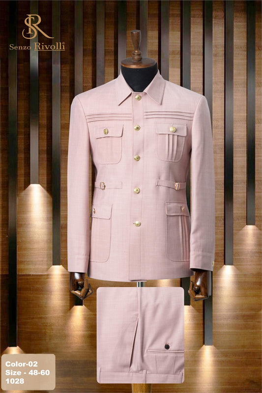 Turkish Long Sleeve Safari Suit