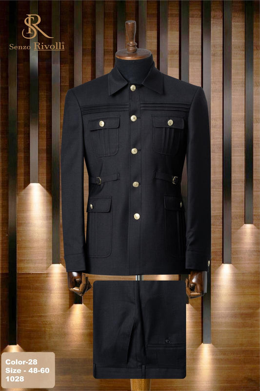 Turkish Long Sleeve Safari Suit