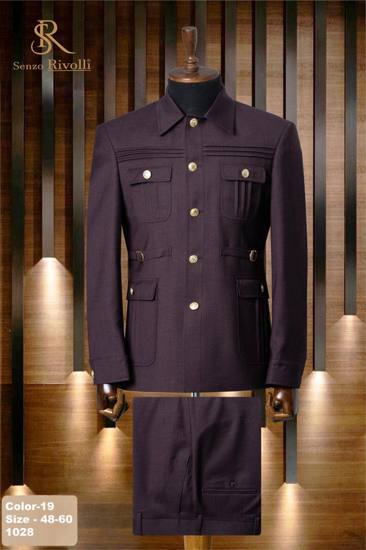 Turkish Long Sleeve Safari Suit