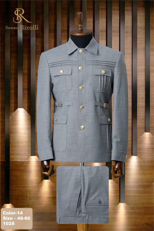 Turkish Long Sleeve Safari Suit
