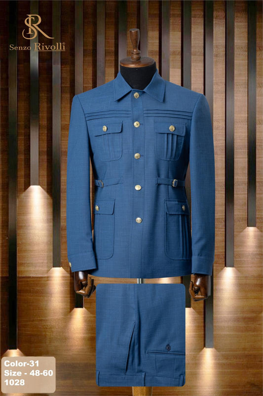 Turkish Long Sleeve Safari Suit