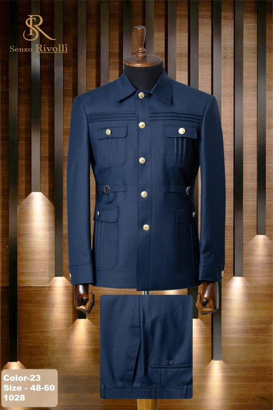 Turkish Long Sleeve Safari Suit