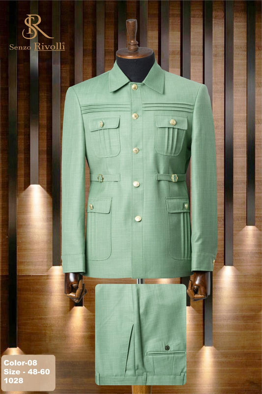 Turkish Long Sleeve Safari Suit
