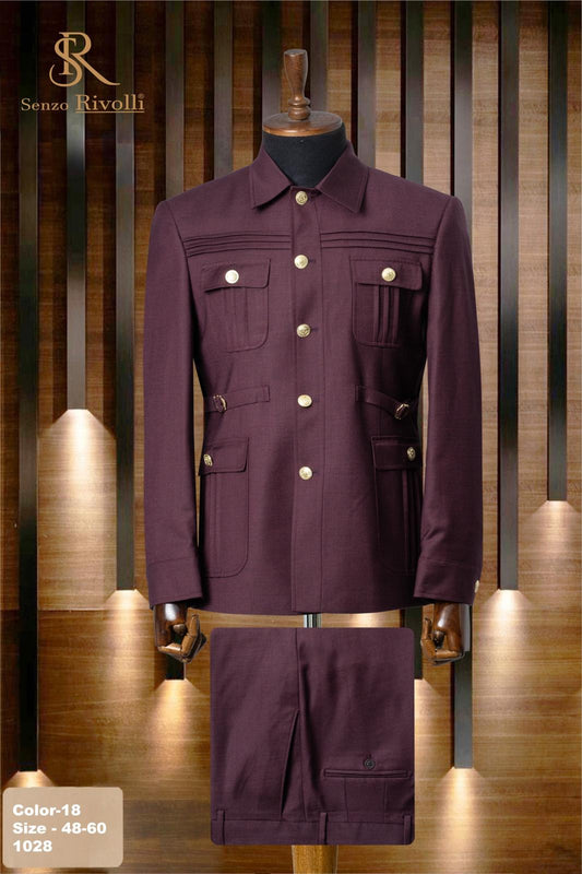 Turkish Long Sleeve Safari Suit