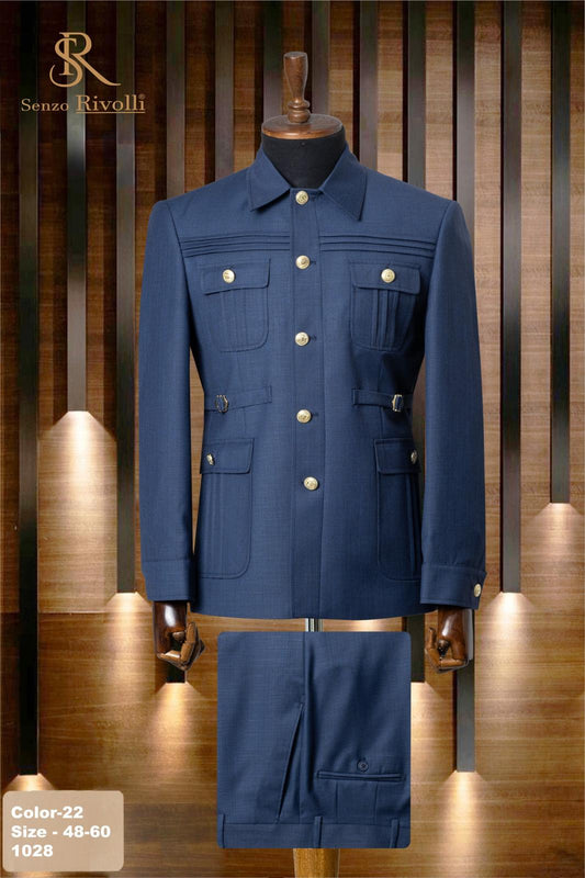 Turkish Long Sleeve Safari Suit