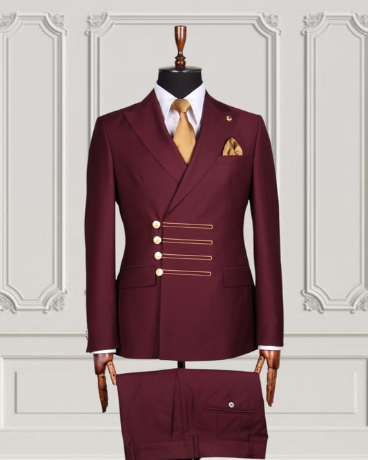 Premium Double Breasted Suit