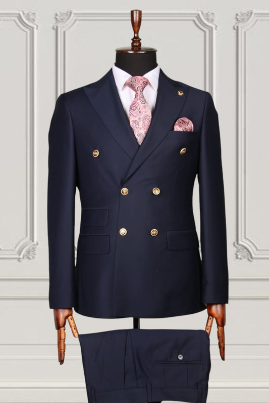 Premium Double Breasted Suit