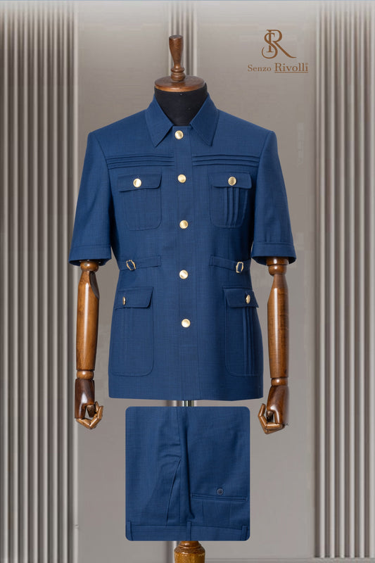 Turkish Short Sleeve Safari Suit