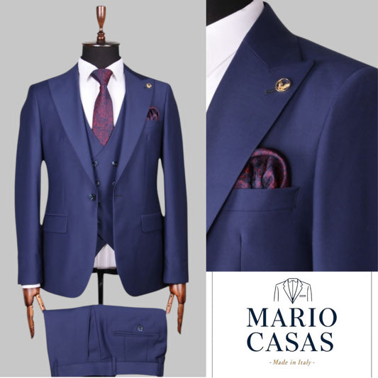 Premium Italian Three-Piece Suit