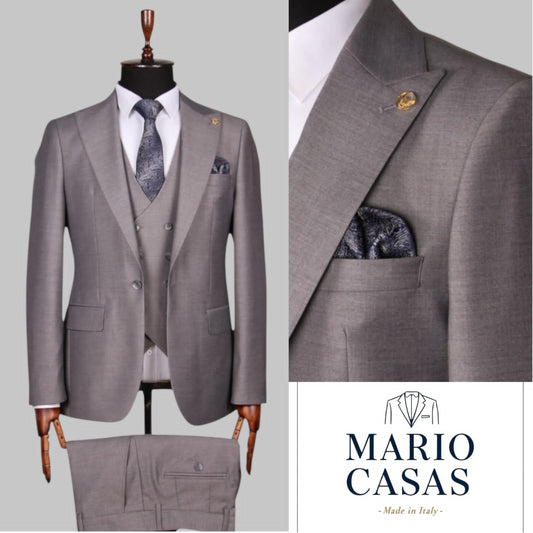 Premium Italian Three-Piece Suit