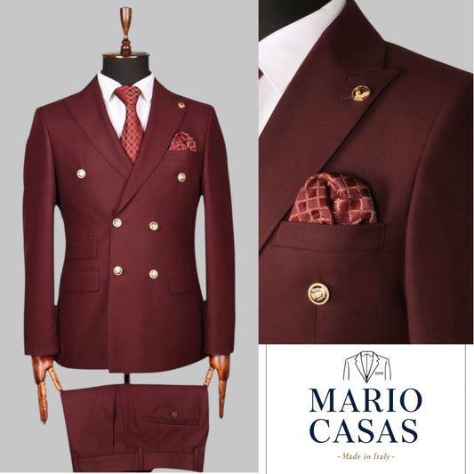 Italian Premium Double Breasted Suit