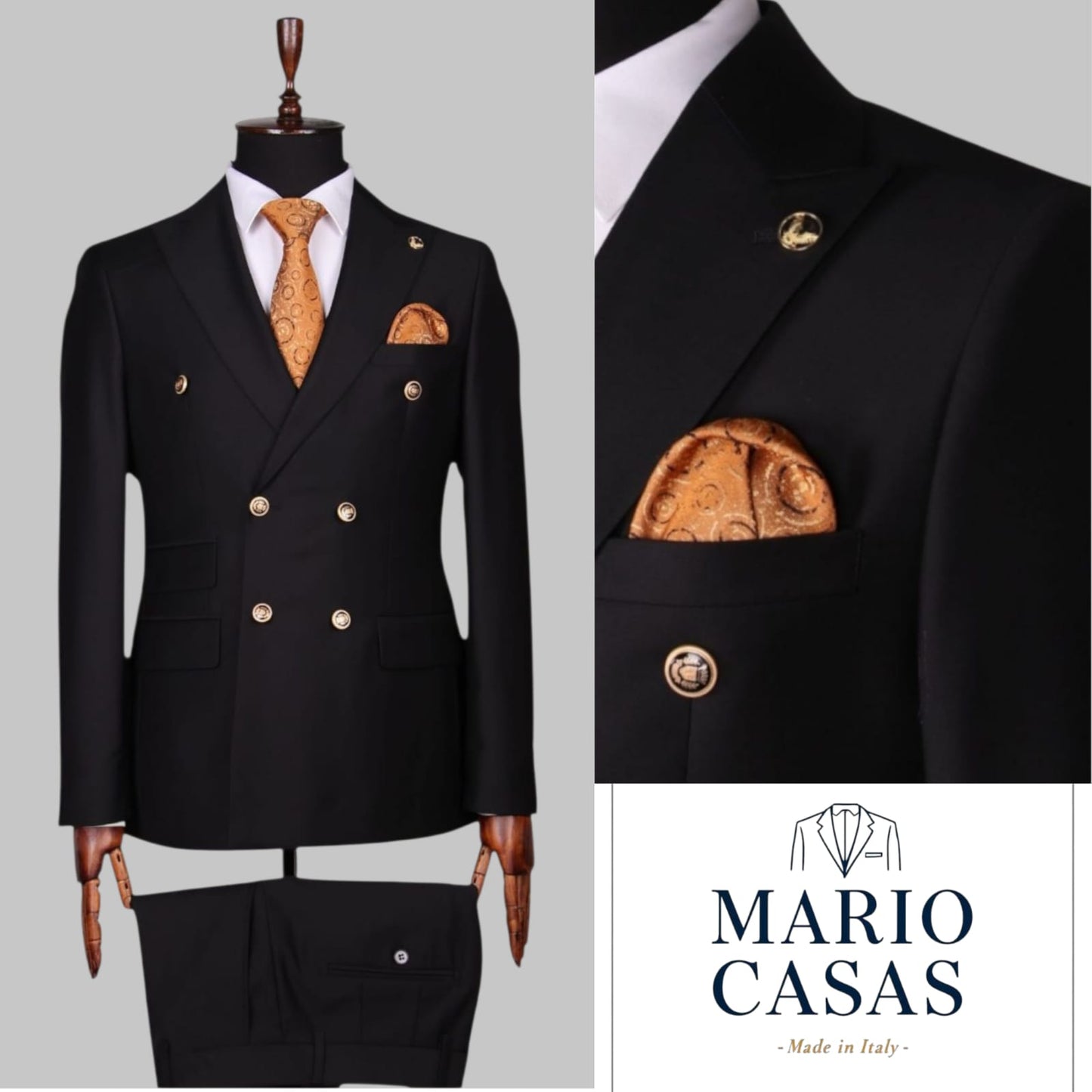 Italian Premium Double Breasted Suit