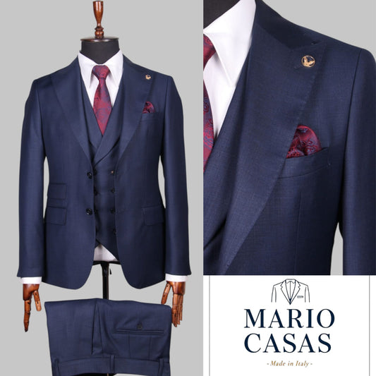Premium Italian Three-Piece Suit