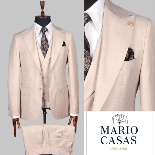 Premium Italian Three-Piece Suit