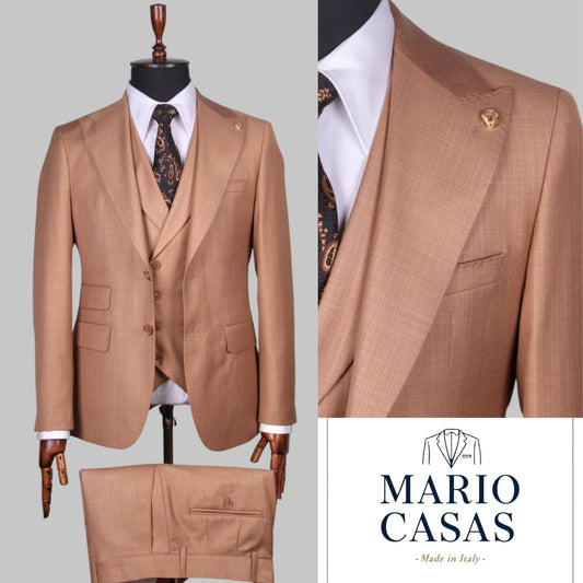 Premium Italian Three-Piece Suit