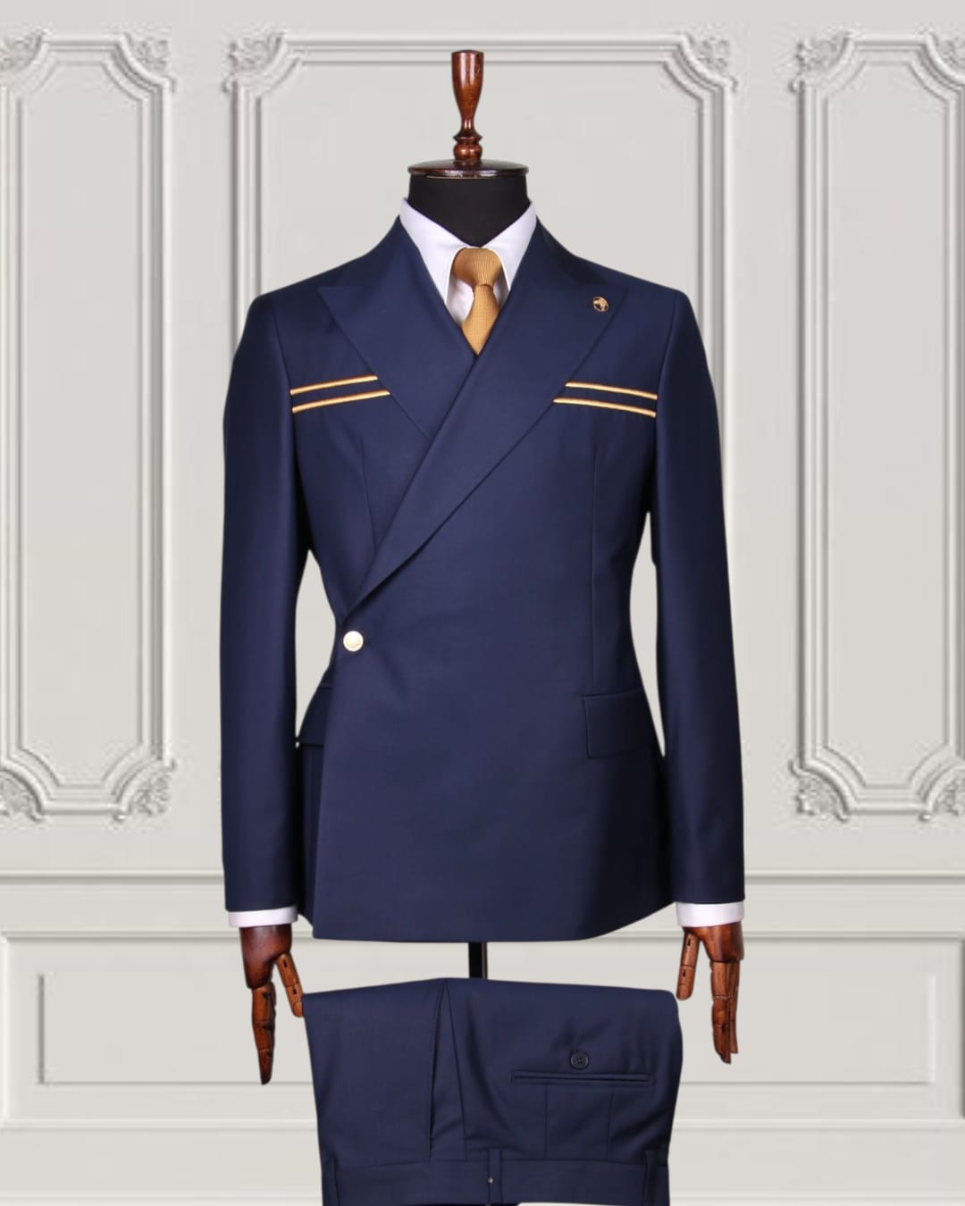 Italian Designer Double Breasted Suit