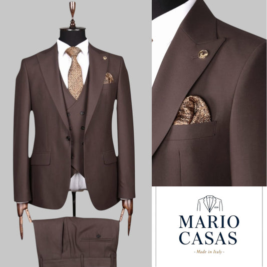 Premium Italian Three-Piece Suit