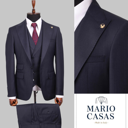 Premium Italian Three-Piece Suit