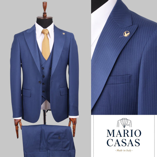 Premium Italian Three-Piece Suit