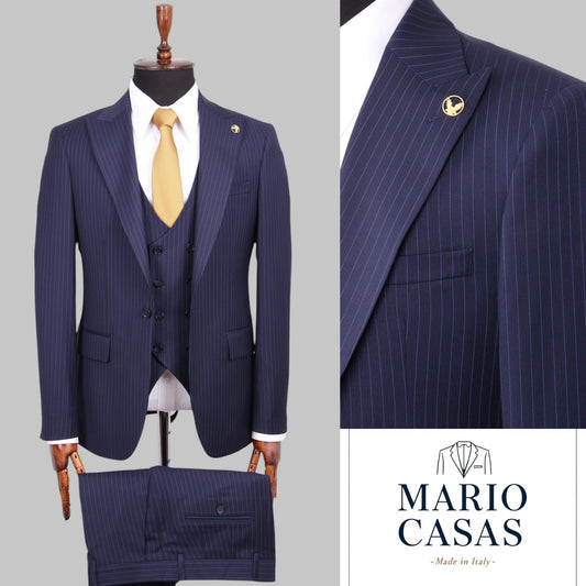 Premium Italian Three-Piece Suit